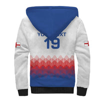 Custom World Football 2026 England Sherpa Hoodie Three Lions Pride Style - Wonder Print Shop