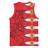 Polish-Lithuanian Commonwealth Basketball Jersey White Eagle Vytis Dual Heraldic