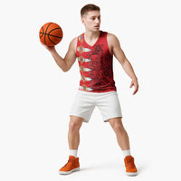 Polish-Lithuanian Commonwealth Basketball Jersey White Eagle Vytis Dual Heraldic