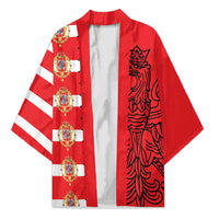 Polish-Lithuanian Commonwealth Kimono White Eagle Vytis Dual Heraldic