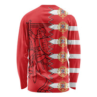 Polish-Lithuanian Commonwealth Long Sleeve Shirt White Eagle Vytis Dual Heraldic