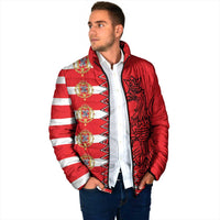 Polish-Lithuanian Commonwealth Padded Jacket White Eagle Vytis Dual Heraldic