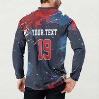 USA Ice Hockey 2026 Champions Custom Button Sweatshirt Legend Golden Toothless