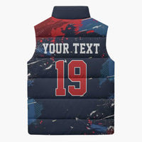 USA Ice Hockey 2026 Champions Custom Sleeveless Puffer Jacket Legend Golden Toothless