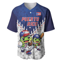 Puerto Rico Baseball Custom Baseball Jersey Boricua Coquí Baseball Mascot