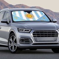 World Football 2026 Argentina Auto Sun Shade La Albiceleste Pride Sun of May
