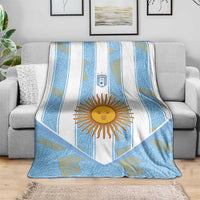 World Football 2026 Argentina Blanket La Albiceleste Pride Sun of May