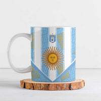 Custom World Football 2026 Argentina Ceramic Mug La Albiceleste Pride Sun of May