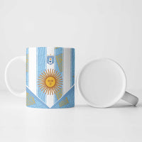 Custom World Football 2026 Argentina Ceramic Mug La Albiceleste Pride Sun of May