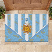 World Football 2026 Argentina Rubber Doormat La Albiceleste Pride Sun of May