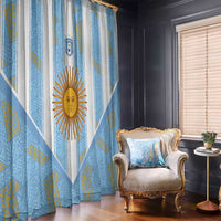World Football 2026 Argentina Window Curtain La Albiceleste Pride Sun of May