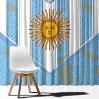 World Football 2026 Argentina Window Curtain La Albiceleste Pride Sun of May