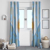World Football 2026 Argentina Window Curtain La Albiceleste Pride Sun of May