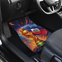 Personalized World Football 2026 Afro Haiti Car Mats Les Grenadiers Trophy Flag Art
