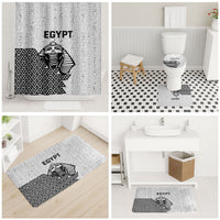 World Football 2026 Egypt Bathroom Set Pharaohs Hieroglyphs Pride White Version
