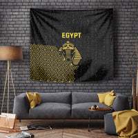 World Football 2026 Egypt Tapestry Pharaohs Hieroglyphs Pride Black Version