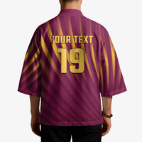 Custom West Indies Cricket Kimono Palm Tree Sunburst Glory