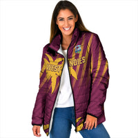 Custom West Indies Cricket Padded Jacket Palm Tree Sunburst Glory