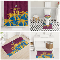 Custom West Indies Cricket Bathroom Set The Maroons Calypso Heritage
