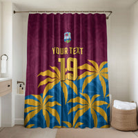 Custom West Indies Cricket Bathroom Set The Maroons Calypso Heritage