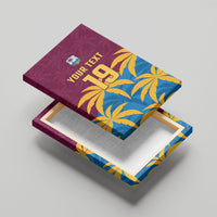 Custom West Indies Cricket Canvas Wall Art The Maroons Calypso Heritage