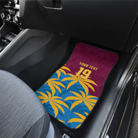 Custom West Indies Cricket Car Mats The Maroons Calypso Heritage