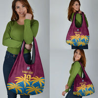 Custom West Indies Cricket Grocery Bag The Maroons Calypso Heritage