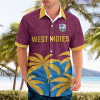 Custom West Indies Cricket Hawaiian Shirt The Maroons Calypso Heritage