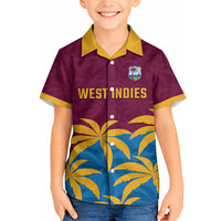 Custom West Indies Cricket Hawaiian Shirt The Maroons Calypso Heritage