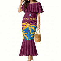 Custom West Indies Cricket Mermaid Dress The Maroons Calypso Heritage