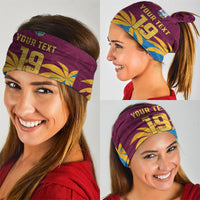 Custom West Indies Cricket Neck Gaiter The Maroons Calypso Heritage