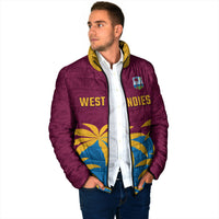 Custom West Indies Cricket Padded Jacket The Maroons Calypso Heritage