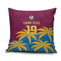 Custom West Indies Cricket Pillow Cover The Maroons Calypso Heritage