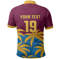 Custom West Indies Cricket Polo Shirt The Maroons Calypso Heritage