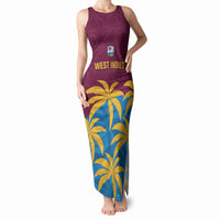 Custom West Indies Cricket Tank Maxi Dress The Maroons Calypso Heritage