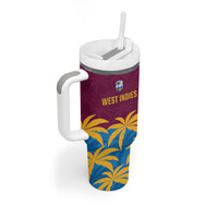 Custom West Indies Cricket Tumbler With Handle The Maroons Calypso Heritage