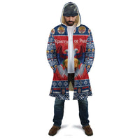 Personalized Serbia Christmas Cloak Eagle with Cesnica Christmas Bread - Wonder Print Shop