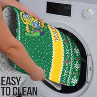 Dominica Christmas Bathroom Set Coat of Arms Style - Wonder Print Shop