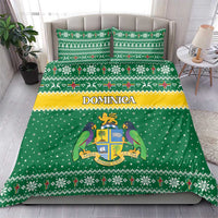 Dominica Christmas Bedding Set Coat of Arms Style - Wonder Print Shop