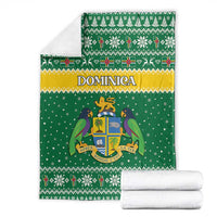 Dominica Christmas Blanket Coat of Arms Style - Wonder Print Shop