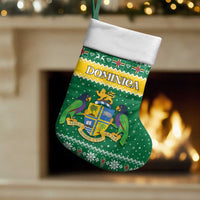 Dominica Christmas Stocking Coat of Arms Style - Wonder Print Shop