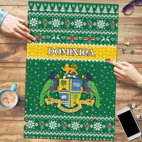Dominica Christmas Puzzle Coat of Arms Style - Wonder Print Shop