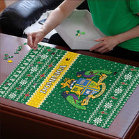 Dominica Christmas Puzzle Coat of Arms Style - Wonder Print Shop