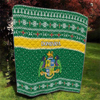 Dominica Christmas Quilt Coat of Arms Style - Wonder Print Shop