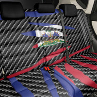 Haiti Beast Back Car Seat Cover Ripped Flag Graphic - Wonder Print Shop