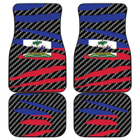 Haiti Beast Car Mats Ripped Flag Graphic - Wonder Print Shop