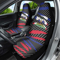 Haiti Beast Car Seat Cover Ripped Flag Graphic - Wonder Print Shop