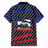 Haiti Beast Family Matching Off The Shoulder Long Sleeve Dress and Hawaiian Shirt Ripped Flag Graphic - Wonder Print Shop