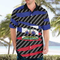 Haiti Beast Hawaiian Shirt Ripped Flag Graphic - Wonder Print Shop