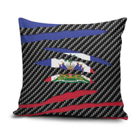 Haiti Beast Pillow Cover Ripped Flag Graphic - Wonder Print Shop